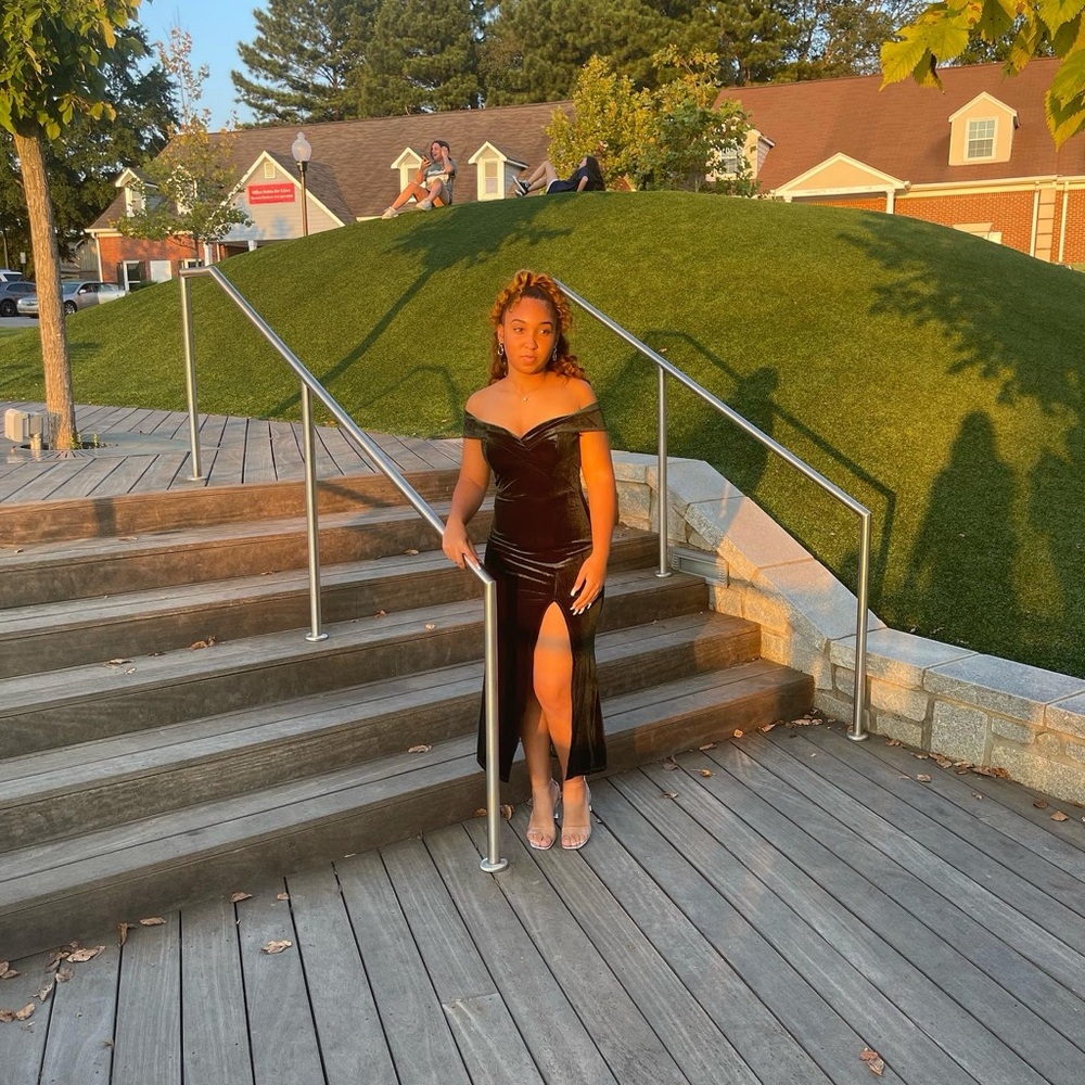 Elegant Black Off-Shoulder Dress